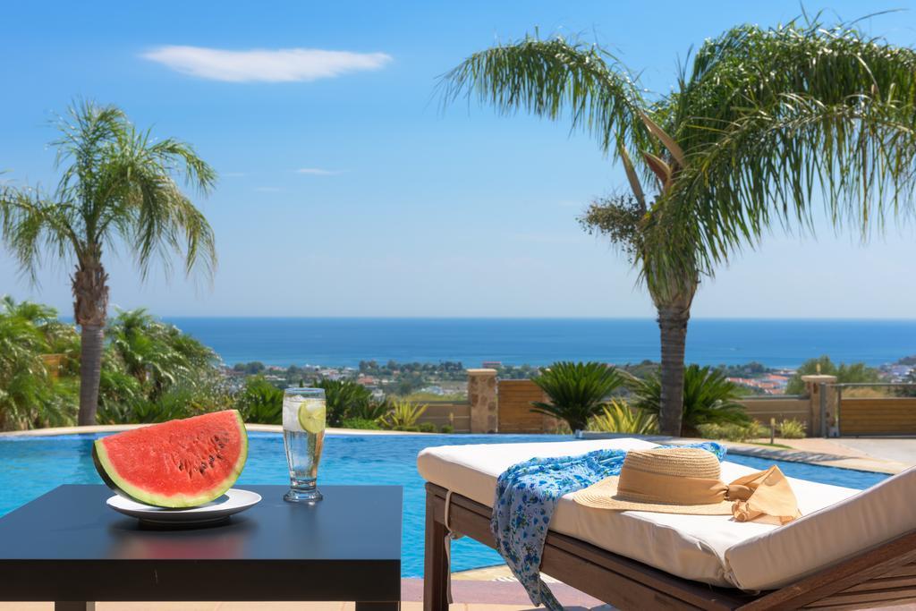 Quinn Hill Luxury Villa Rodos Zewnętrze zdjęcie