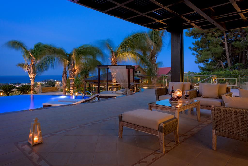 Quinn Hill Luxury Villa Rodos Zewnętrze zdjęcie