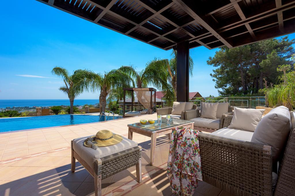 Quinn Hill Luxury Villa Rodos Zewnętrze zdjęcie