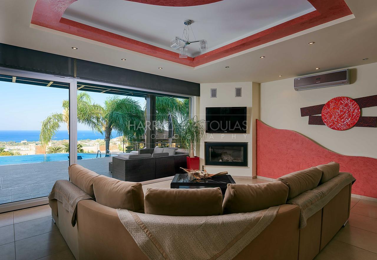 Quinn Hill Luxury Villa Rodos Zewnętrze zdjęcie
